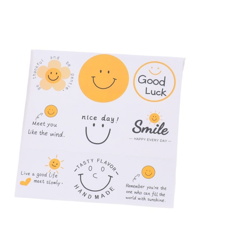 Stickers With Smiley Face Emoji, Decorative Sealing Stickers, Sealing ...