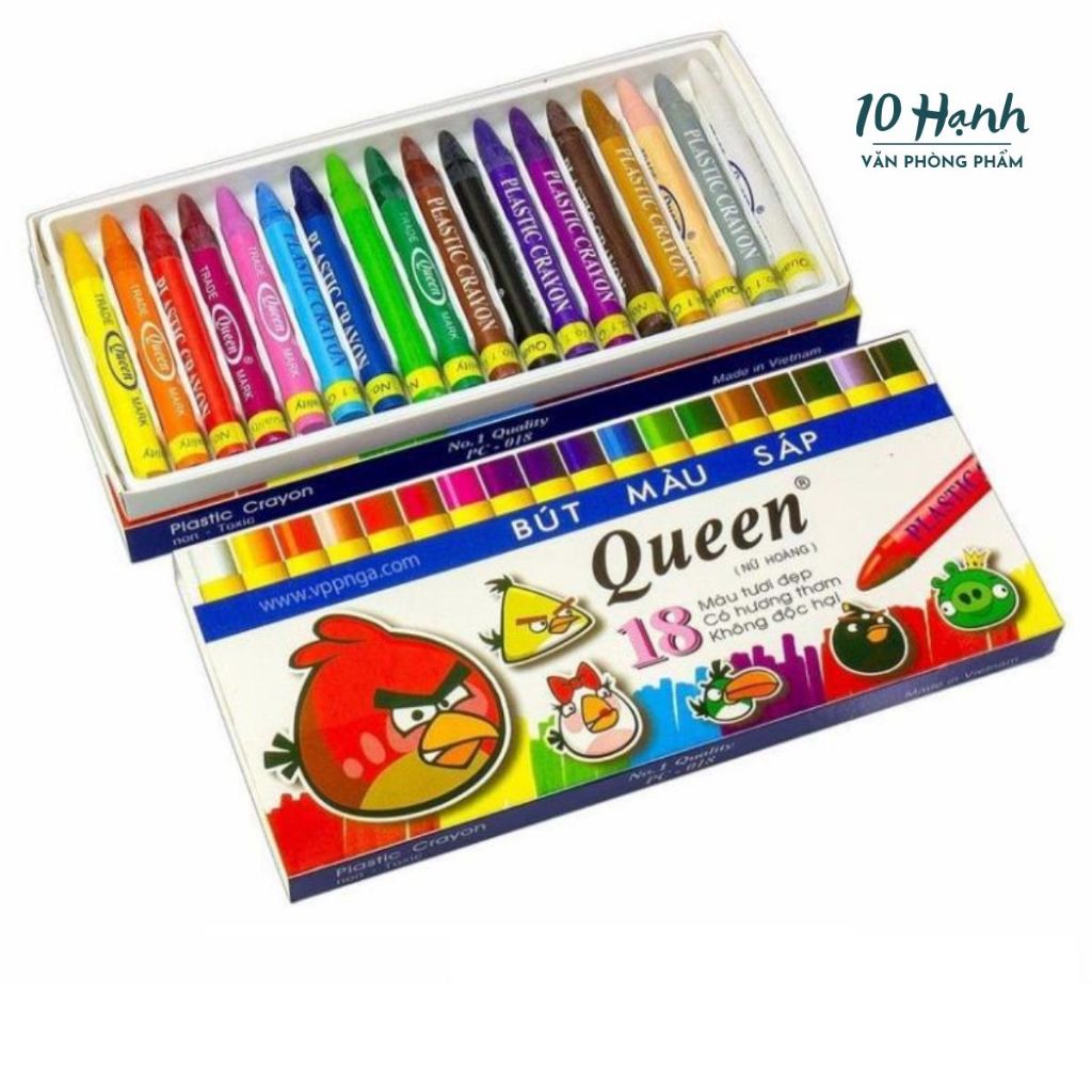 [PC018] Genuine 18-Color Queen Crayons/Waxs PC-018 PC 018, Scented ...