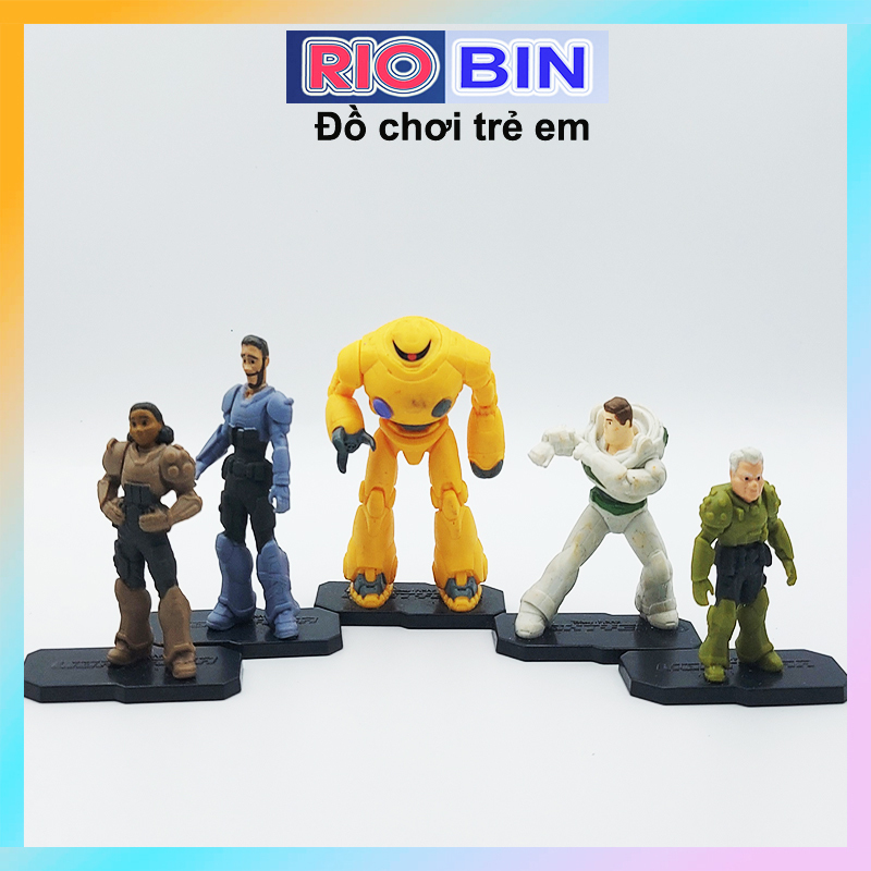Set Of 5 Disney Pixar Lightyear mini Models - Genuine {nobox} | Shopee ...