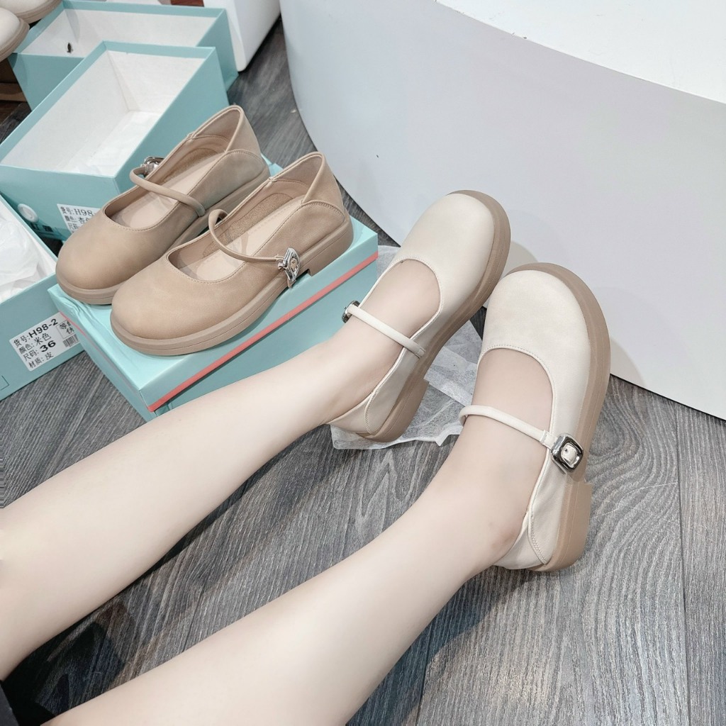 Letty basic Ballet Flats With Soft Flat Soles Matte Leather 3cm High ...