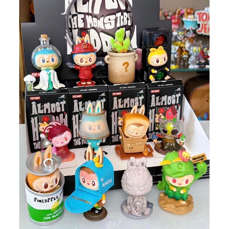 POPMART Labu THE MONSTERS ALMOST HIDDEN BLIND BOX SERIES FIGURES Vn 11134207 7r98o
