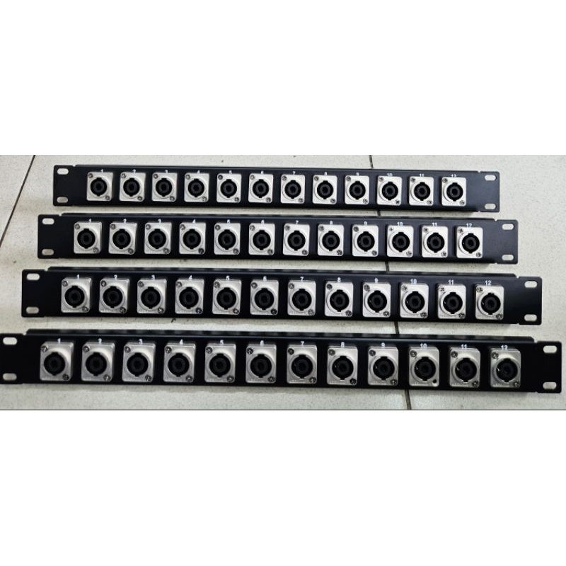 12-way split bar with stainless steel recessed bics jack (price for 1 ...