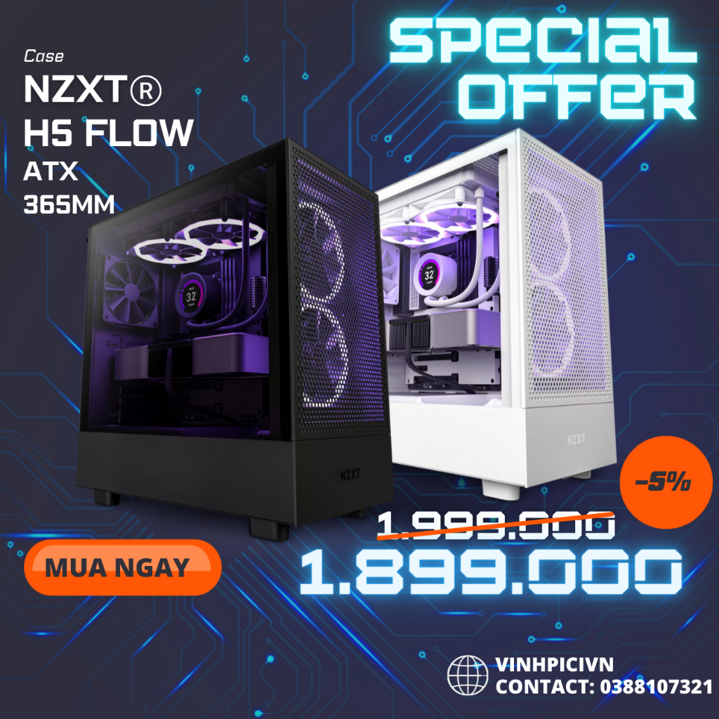 Nzxt H5 Low [NEW] computer case | Shopee Malaysia