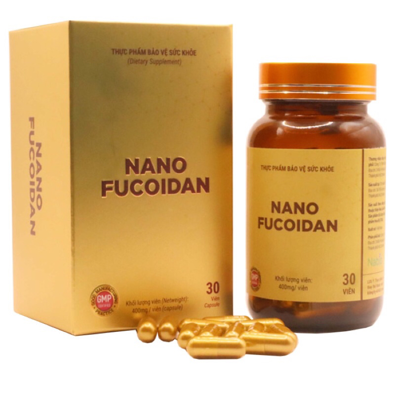 Nano Fucoidan - Supports Cancer Treatment. Box Of 30 Tablets | Shopee ...