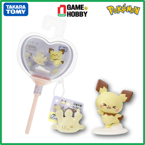 Pokemon POKEMON POKEPEACE DOLL BALLOON PICHU & Milkry Genuine TAKARA ...