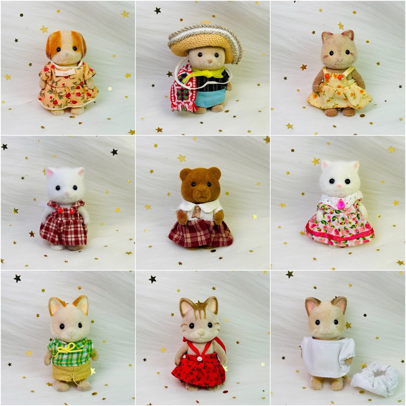 Sylvanian Families rabbit house accessory character model toy, baby ...