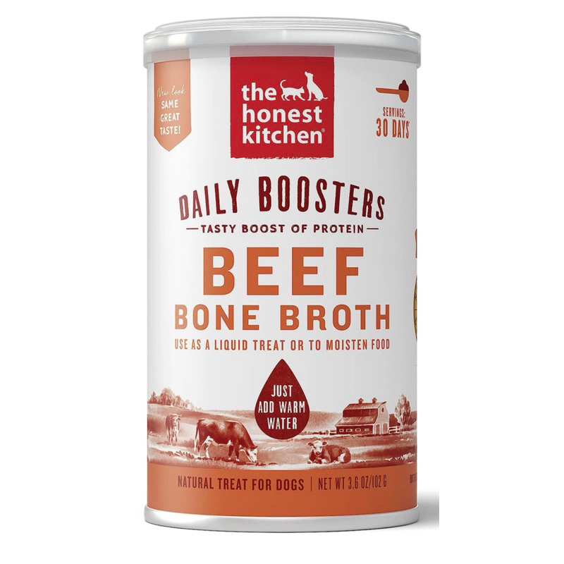 The HONEST KITCHEN Beef Bone Broth, CalciumRich MoistureStewed Beef