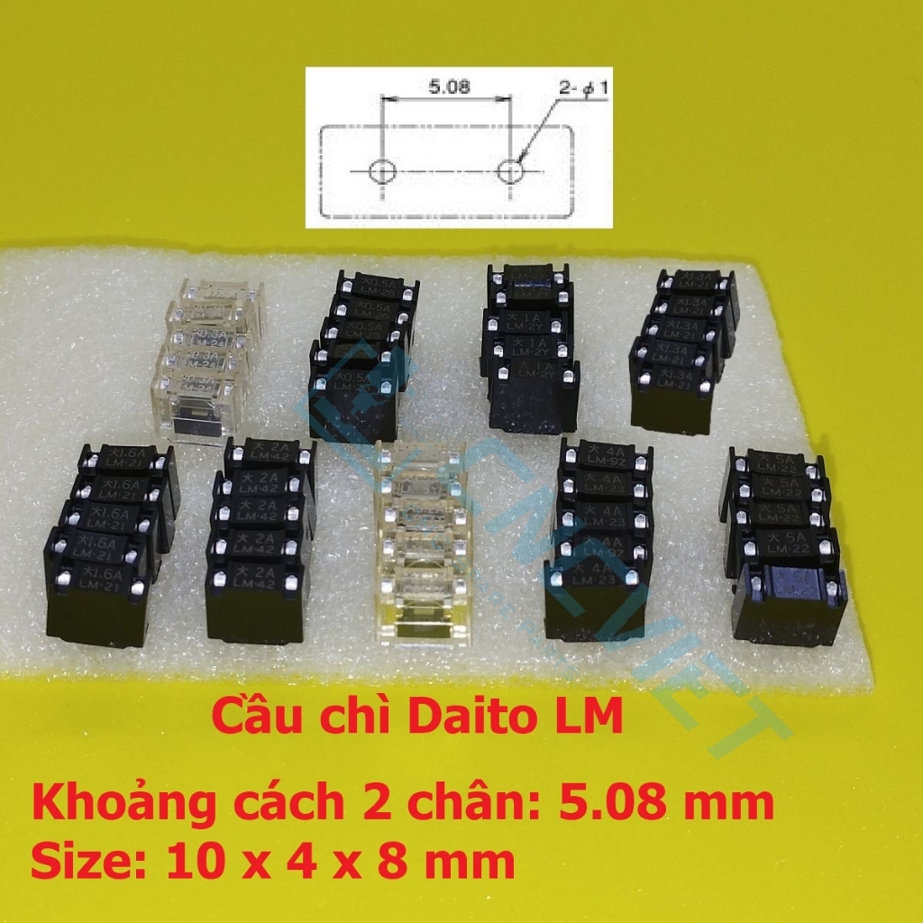 Daito LM fuse A60L-0001-0290 LM03 LM05 LM10 LM13 LM16 LM20 LM32 LM40 ...