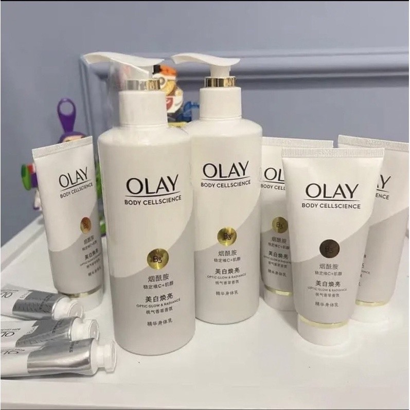 Olay Body Cellscience B3+Vitamin C Whitening Body Cream | Shopee Malaysia