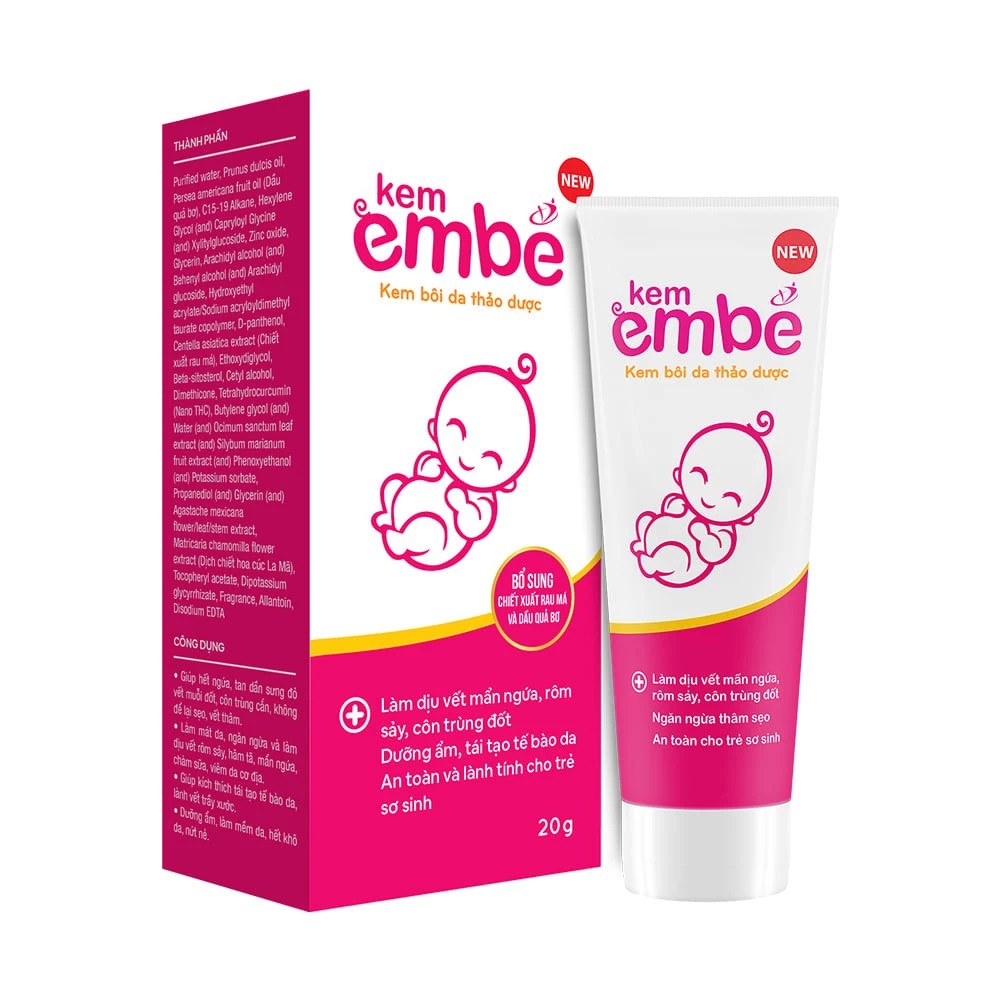 Embé Cream - Eliminates rashes and itching, effectively reduces ...