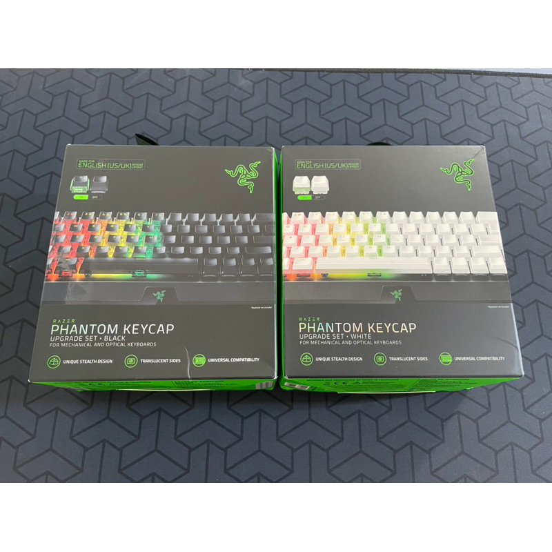 Keycap Razer Phantom Upgrade Set: Unique Invisible Design - Matte ...