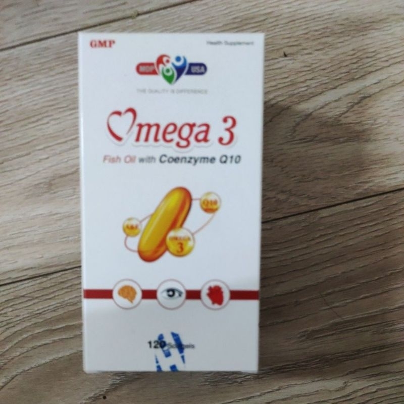Omega 3 Fish Oil with Coenzyme Q10 (Mediphar USA) Shopee Malaysia