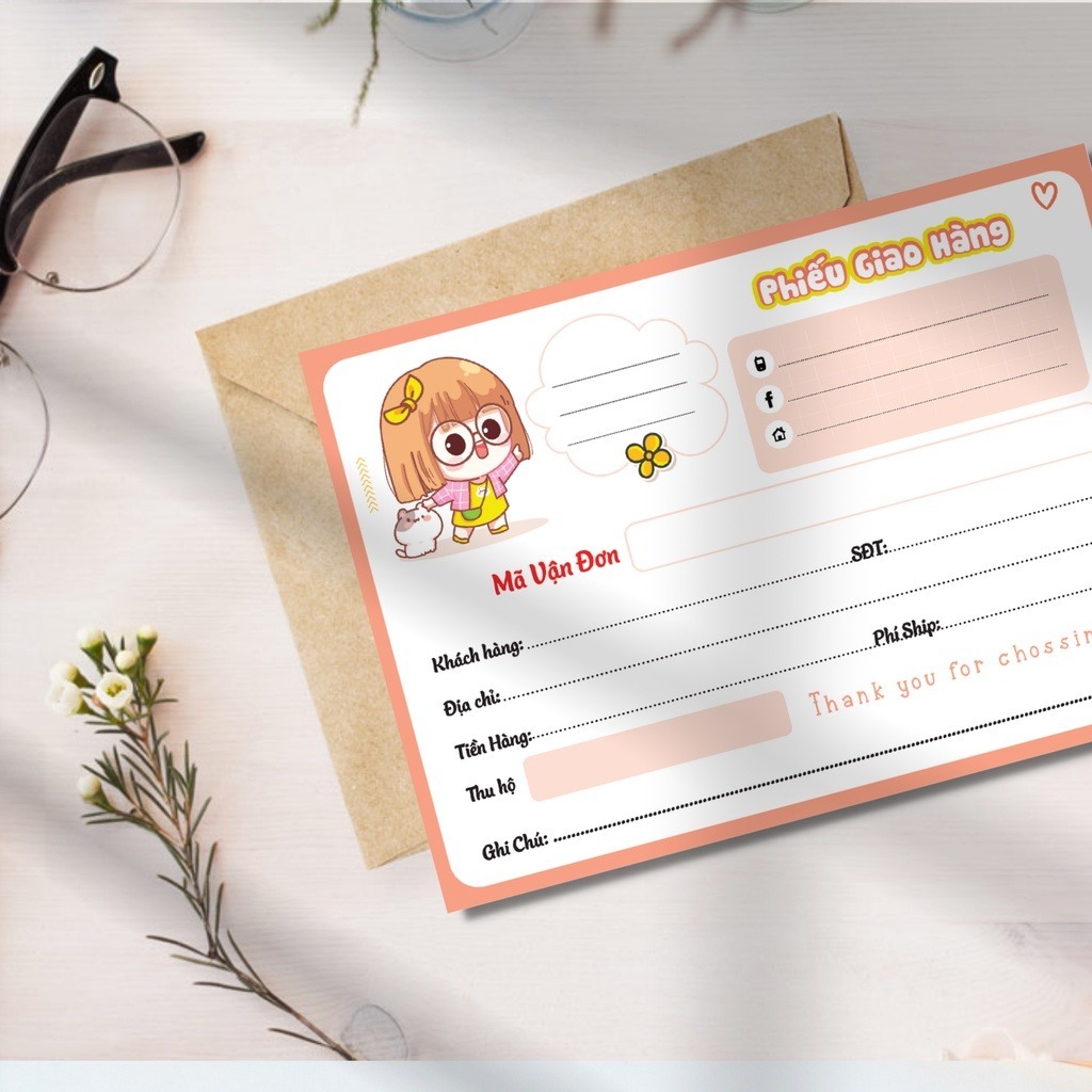 Delivery Note with glue, Shipping Note, Bill of Lading Code Paper ...