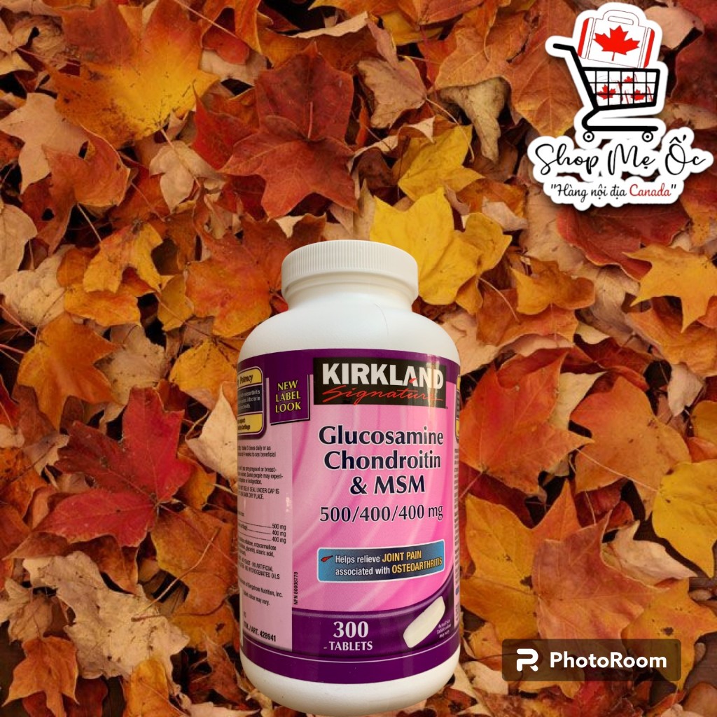 Kirkland Signature Glucosamine, Chondroitin & MSM 500 / 400 / 400 mg