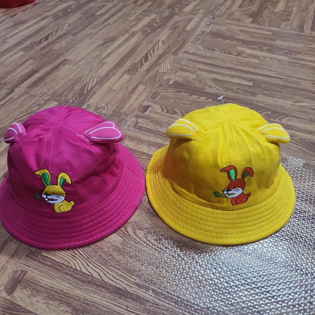 Rabbit-shaped Hats For Girls From 1 To 5 Years Old, Thick Fabric ...