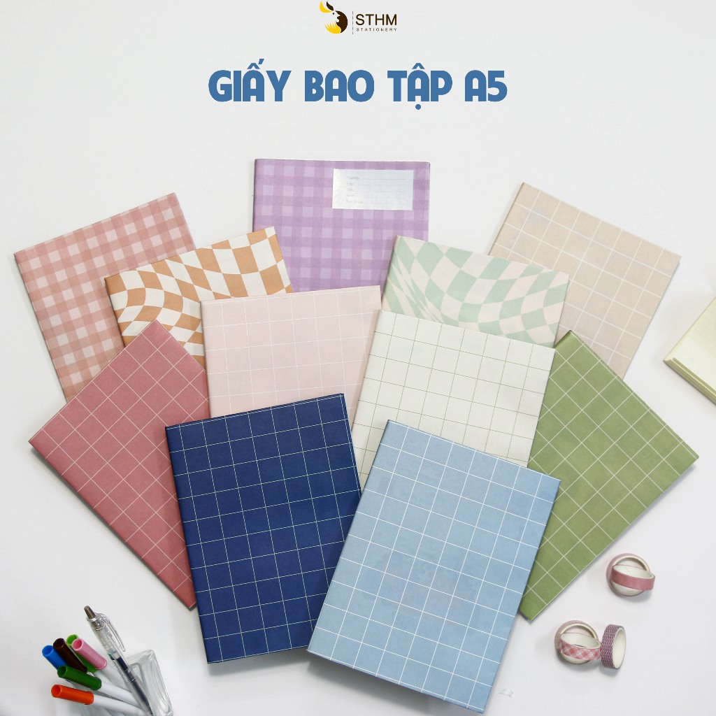 CARO STHM A5 notebook paper Set of 8 sheets, comes with 8 notebook ...