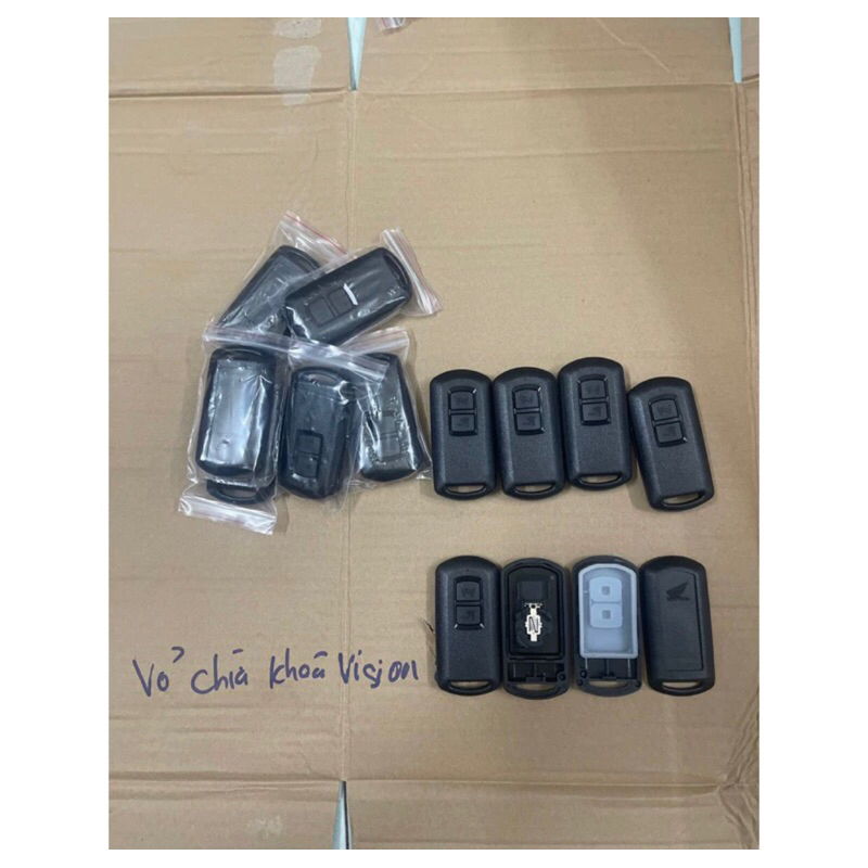 Honda Smartkey key shell with 2 FAT buttons (old model) for Vision, Air ...