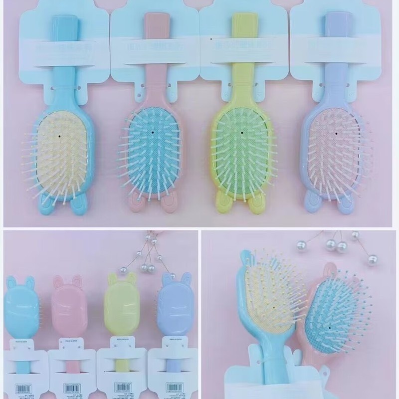 Air Cushion Comb Disassembly Rabbit Tangled Hair Pastel Super Cute No ...