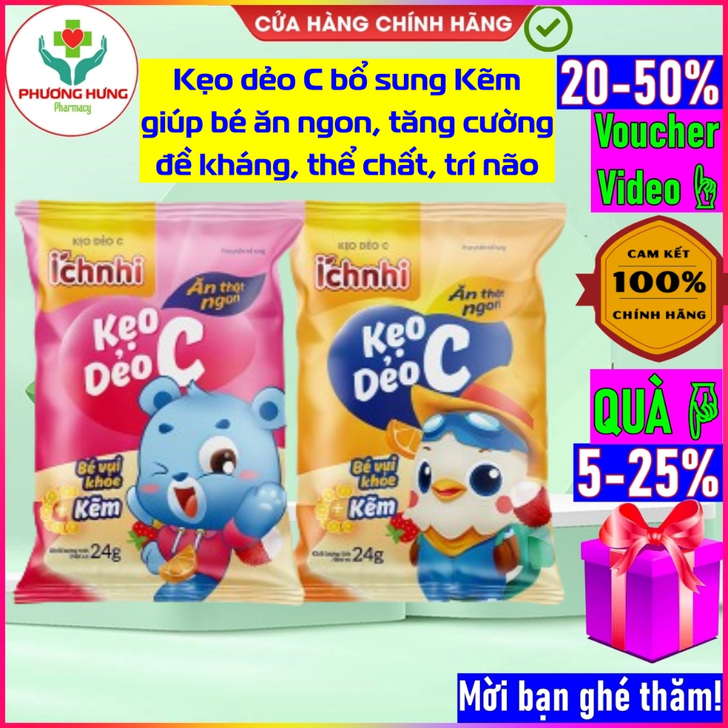 C Ich Nhi gummies supplement Zinc to help babies eat well, increase