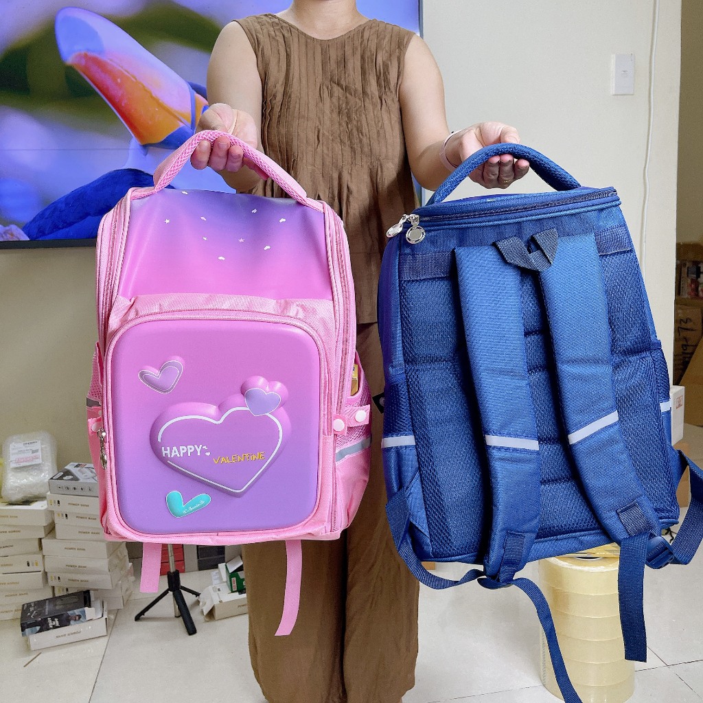 Humpback Backpack For Children, bag 3D Pattern School Book - Reflective ...