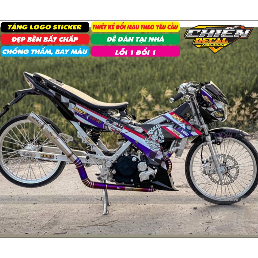 Jrp THAILAND removable stickers for SATRIA - RAIDER cars | Shopee Malaysia