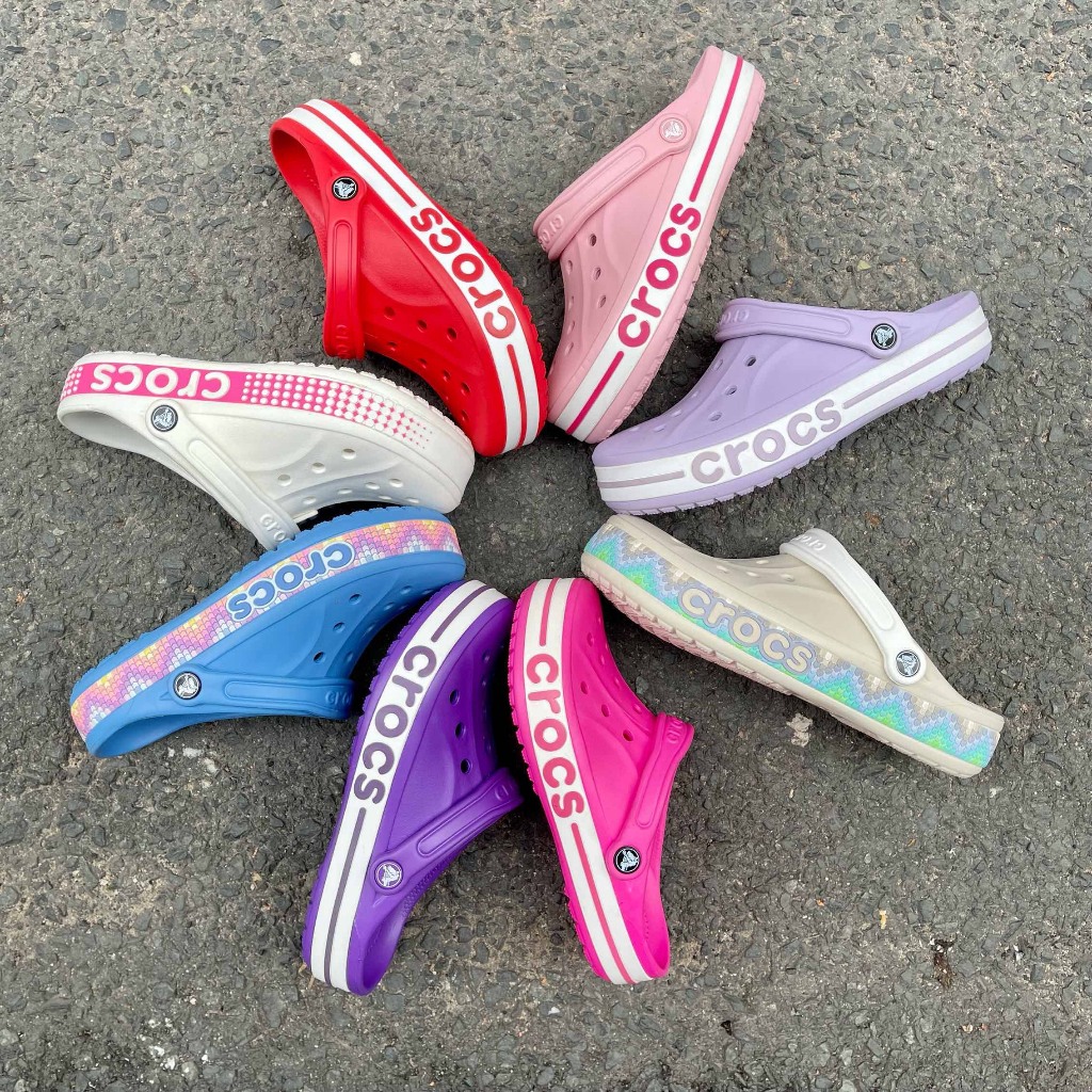 Crocs baya clog slippers, genuine product with fixed cut error, comes ...