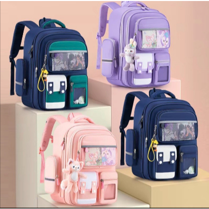 Grade 1- Grade 6 Student Backpack For Children To Go To School With ...