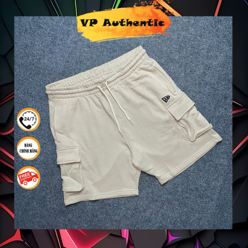 [ Genuine ] Genuine New Era Shorts Beige Box Bag Model (VP Authentic ...
