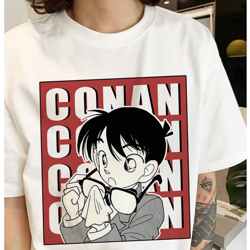 Detective Conan T-Shirt - Edogawa Conan - Detective Conan Manga Unisex ...