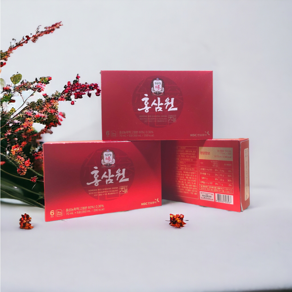 Won Korean Government Won Red Ginseng KGC Jung Kwan Jang (Box of 05