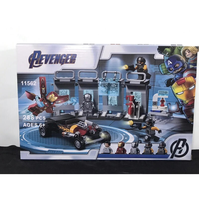 Tony Stark Lab Assembly Toy No.11562