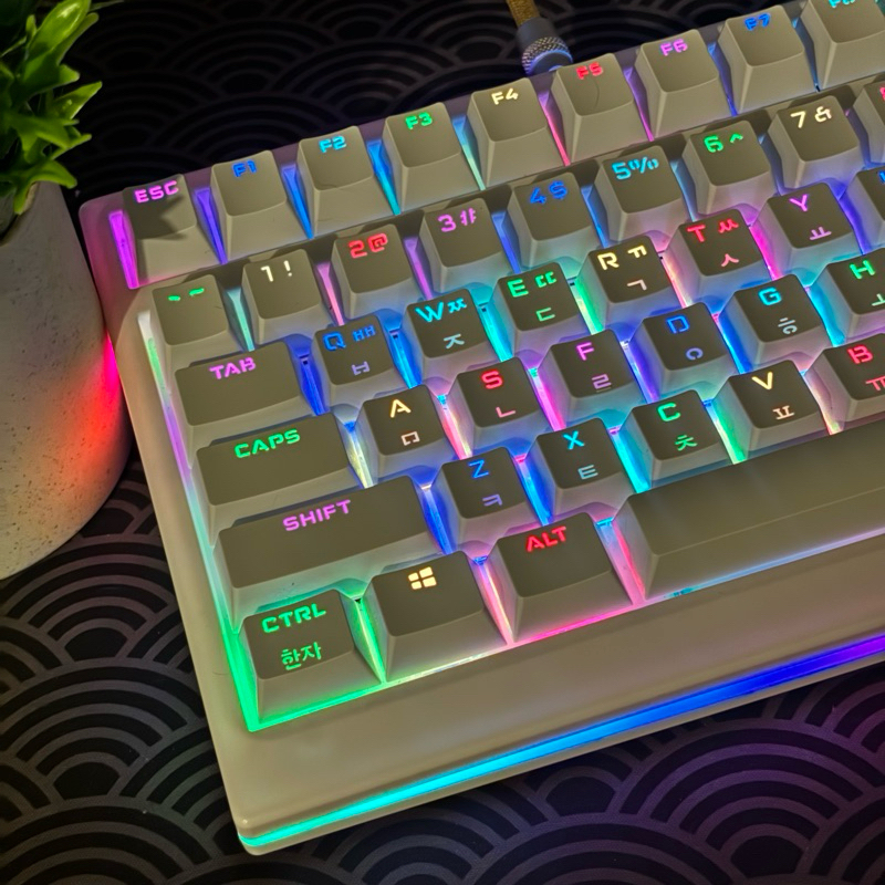 Korean Bilingual Led Keycap