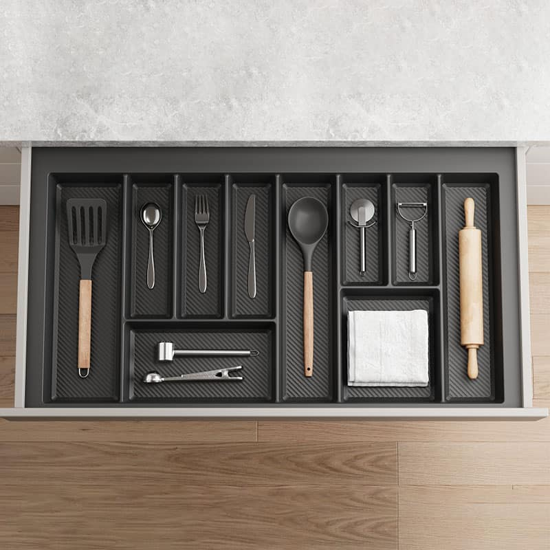 Convenient drawer divider for storing ladles MT900N | Shopee Malaysia