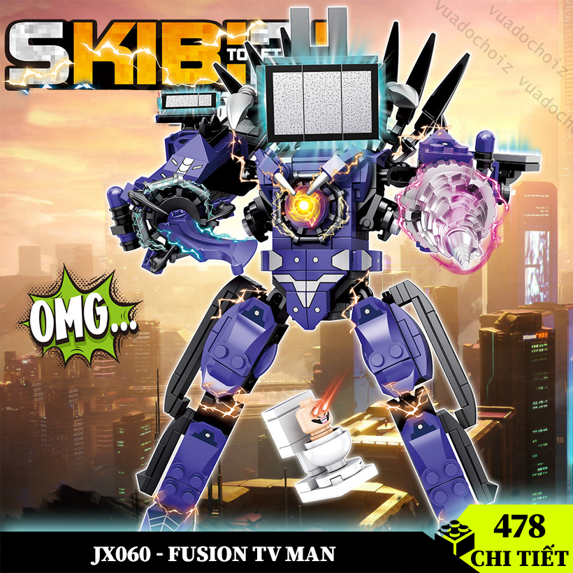 Assembled Model Skibidi Toilet Titan Giant Tv Man 3.0 Giant Model, Toy ...