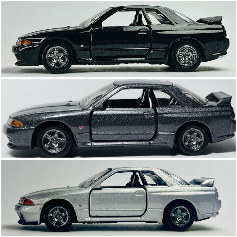 Hobby Store Tomica Premium Nissan GTR R32 model cars in all colors ...