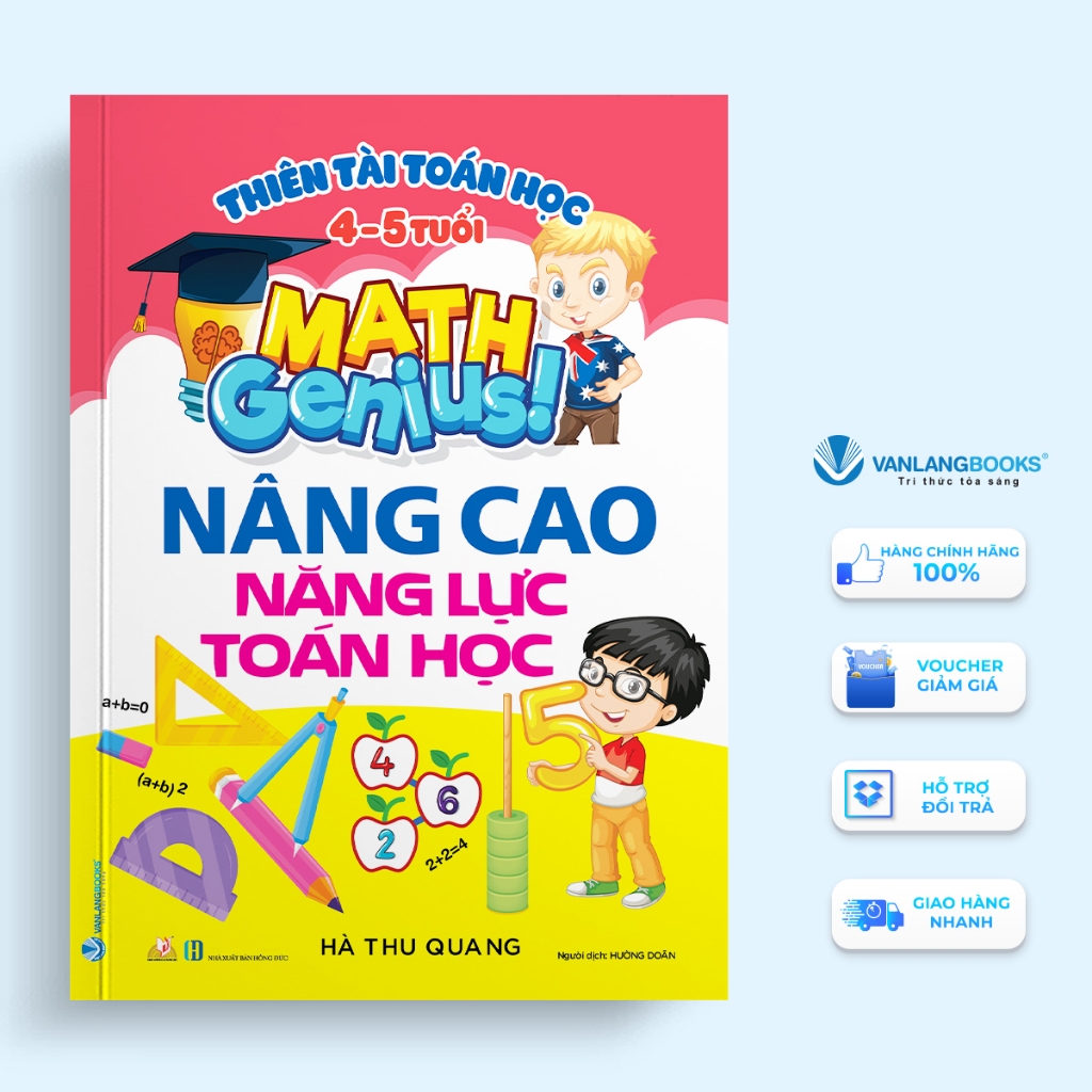 Book - Math Genius (4 - 5 Years Old) - Improve Mathematical Ability ...
