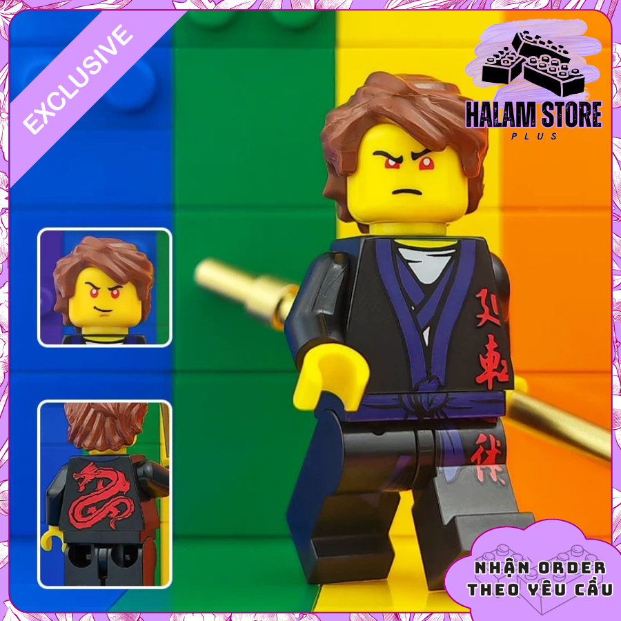 Halam Store Ninjago Young Garmadon Morro Chen minifigures assembly toy ninja master model Shopee Malaysia