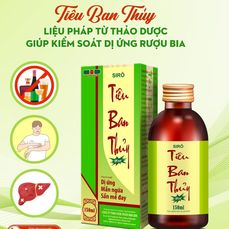 Ban Thuy Pepper Syrup (150ml Bottle) Helps To Clear Heat To Detoxify ...
