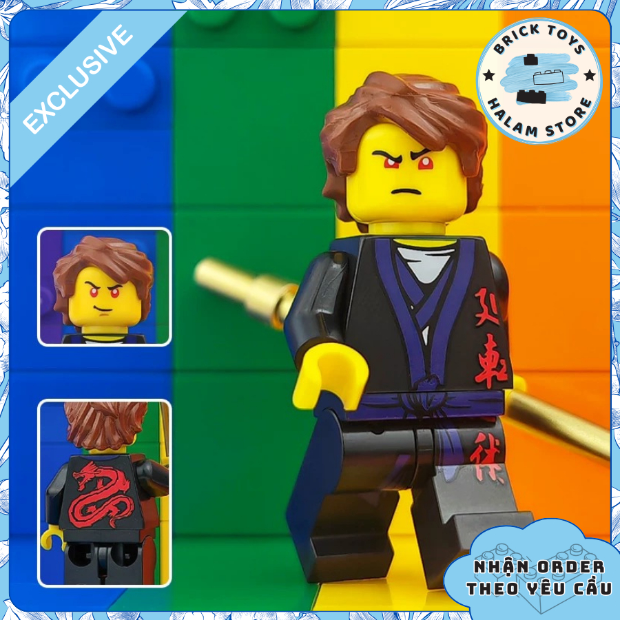 Lego ninjago young garmadon minifigure sale
