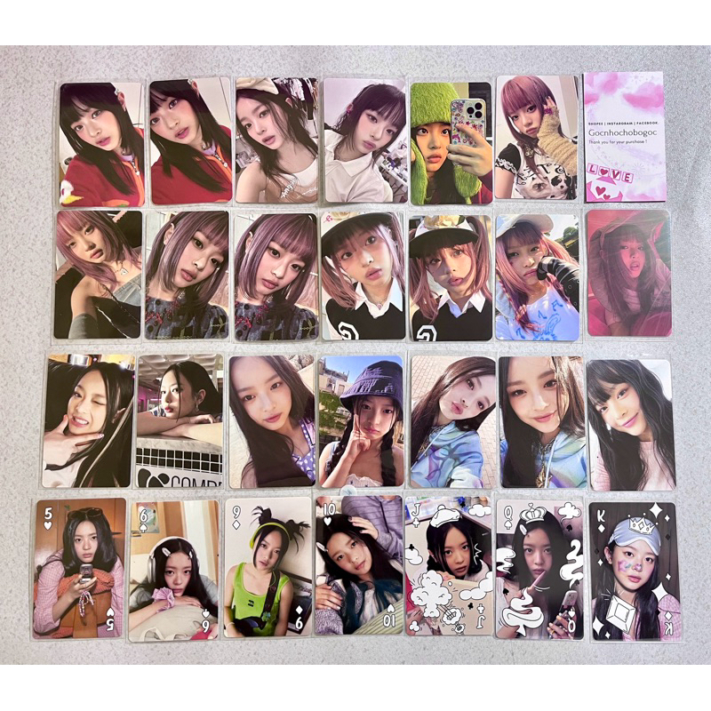 [Han] Photocard With Genuine Photocard Angle NEWJEANS | Shopee Malaysia