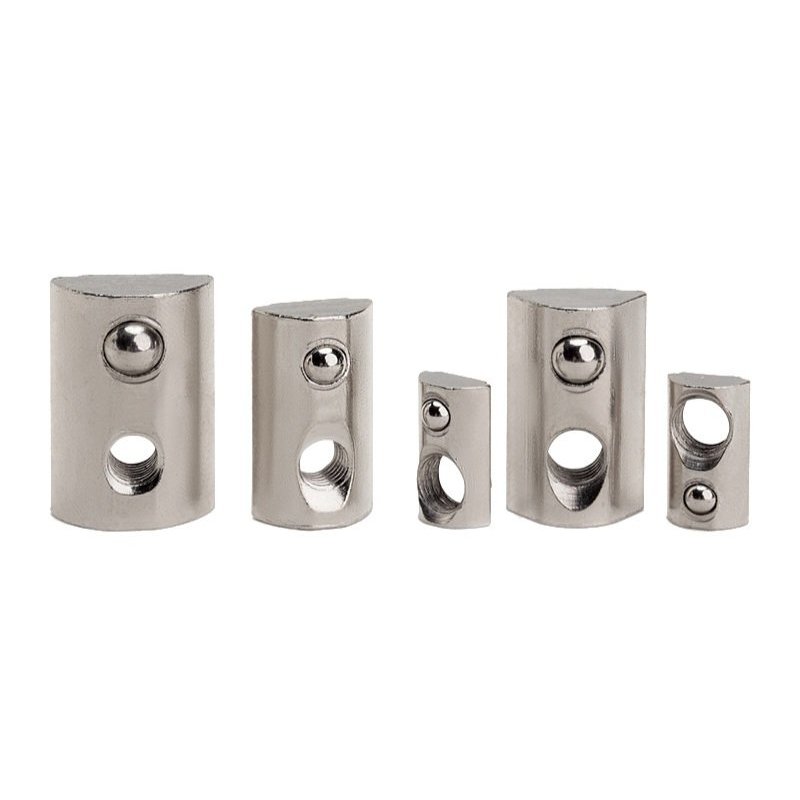 10 threaded ball sliders m3, m4, m5, m6 for aluminum profiles 2020 ...