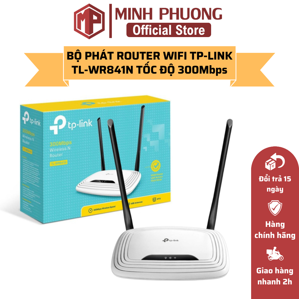 TP-LINK TL-WR841N 300Mbps WiFi Router - Genuine Product | Shopee Malaysia