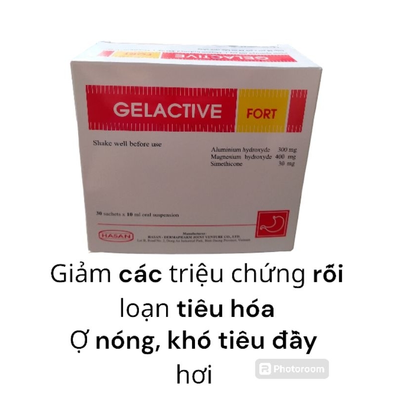 Protect The Stomach Mucosa Gelactive Fort Box Of 30 Packs x 10ml To ...