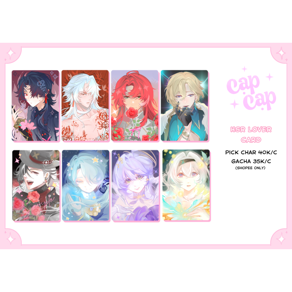 Card with rounded corners gacha ver Lover | Shopee Malaysia