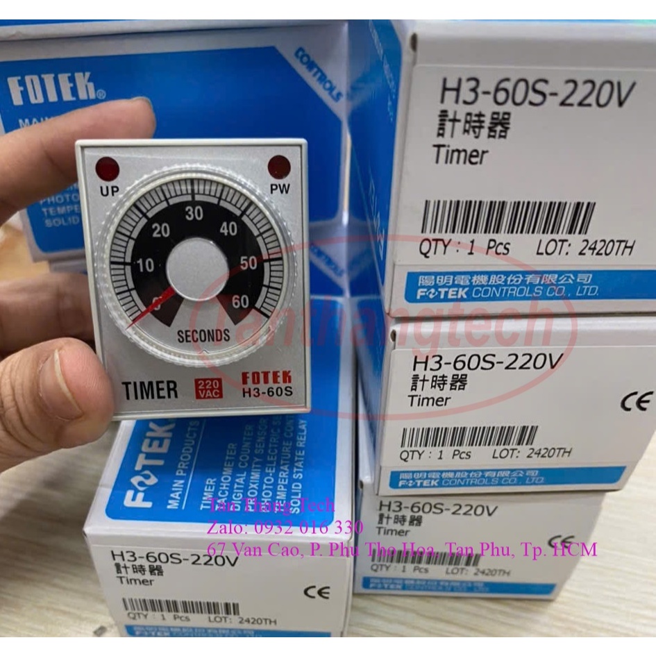 Fotek H3- 60S timer (Genuine product) | Shopee Malaysia