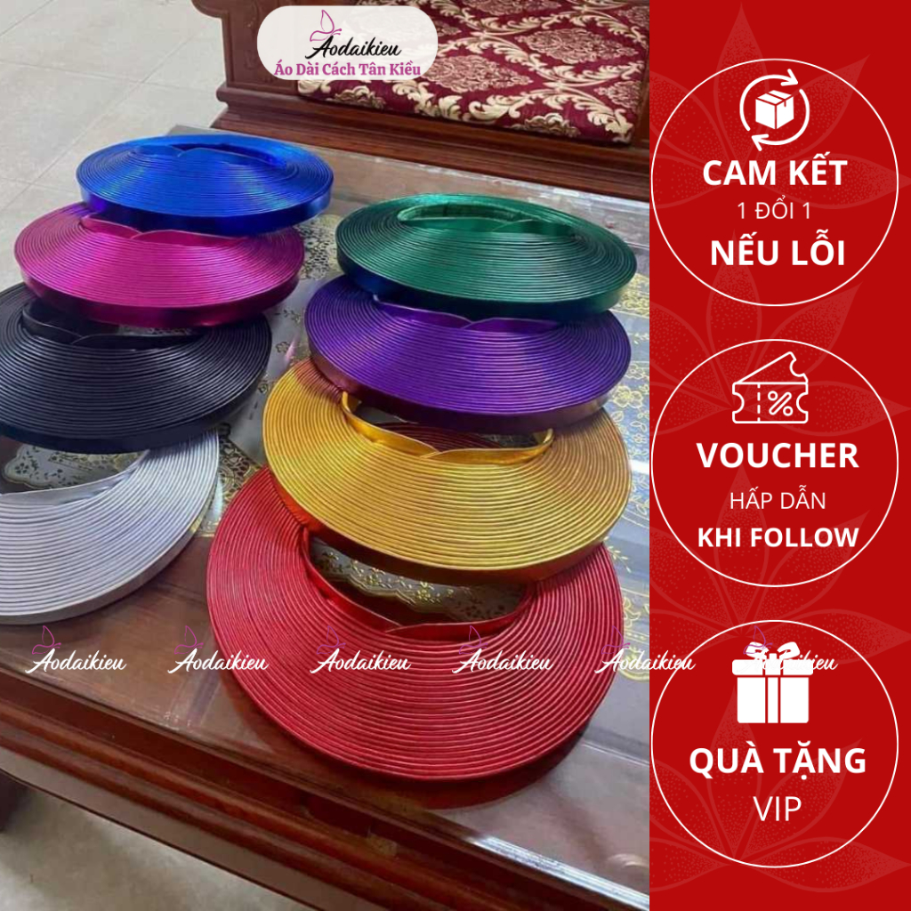 Hau Dong Bridal Turban, 25 Loops Solid Ao Dai, A46 Modern Kieu Ao Dai ...