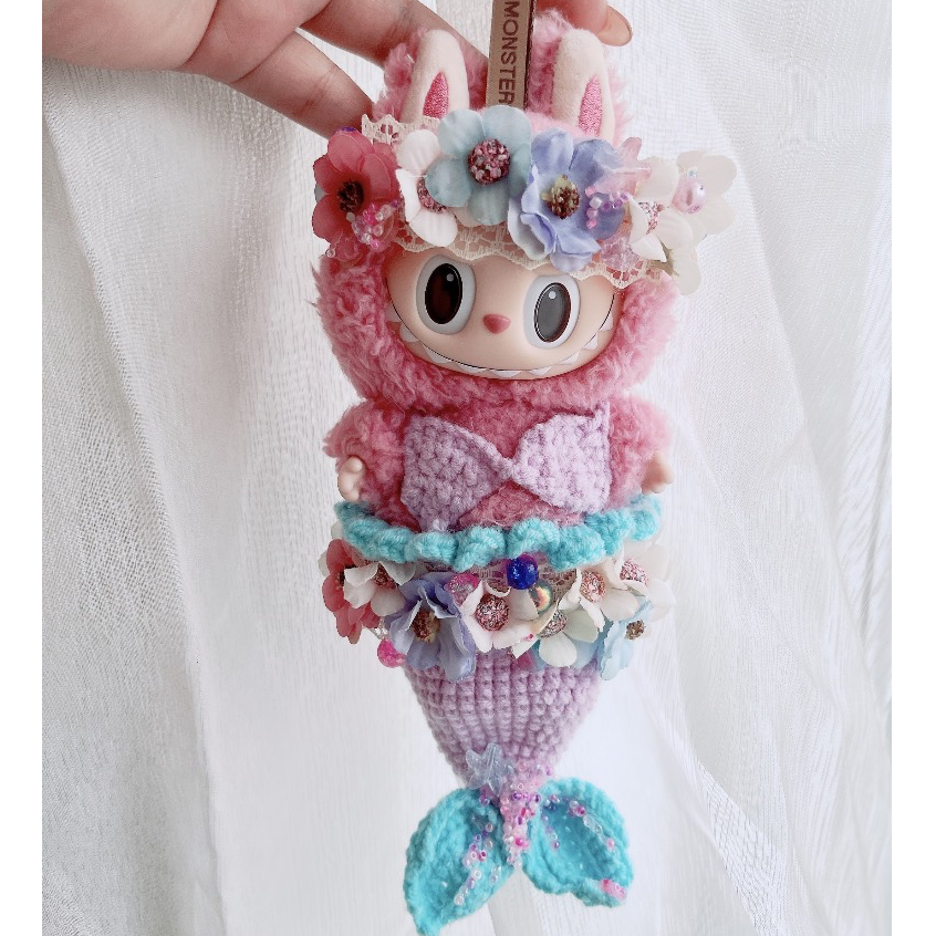 Labubu mermaid clothing Set | Shopee Malaysia