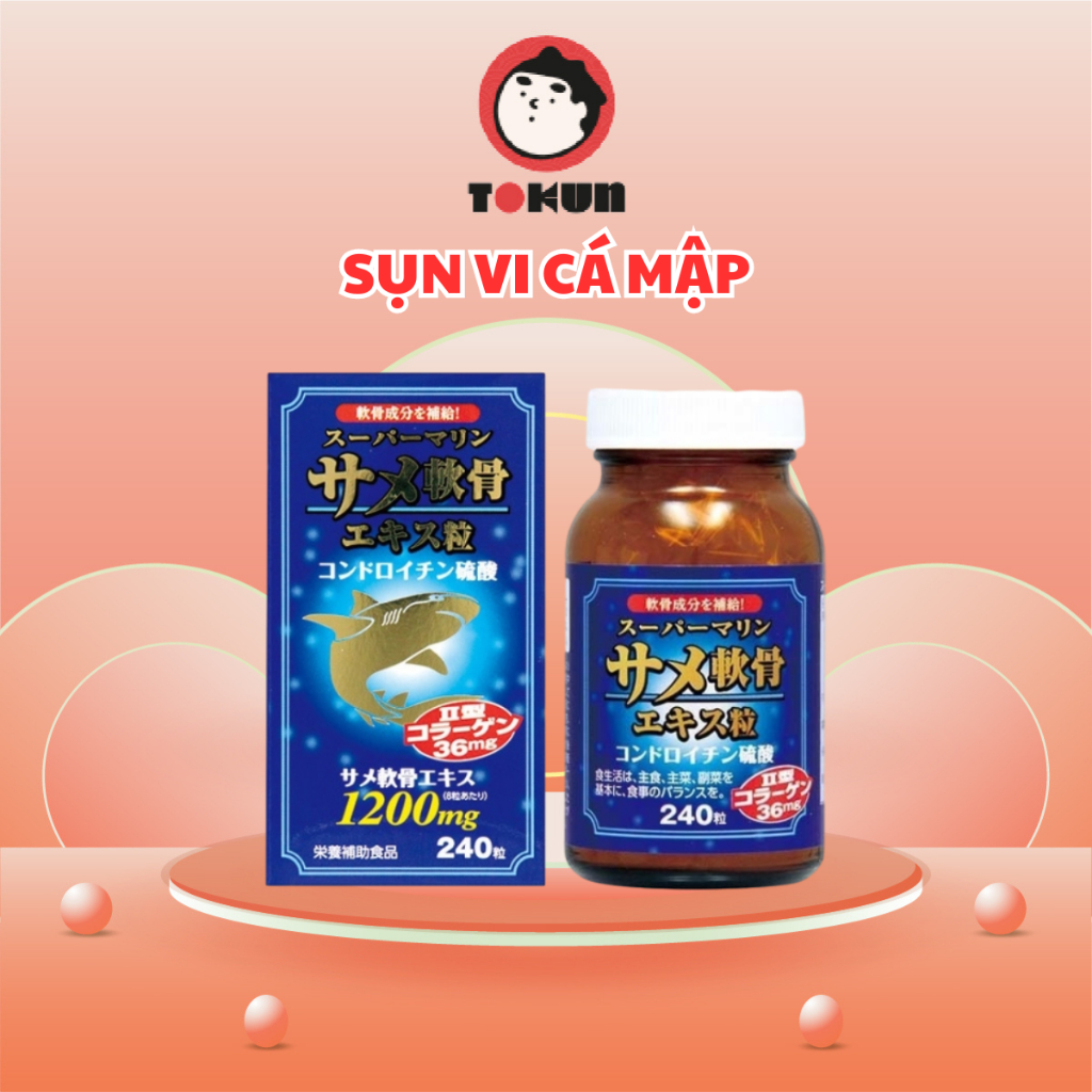 High Grade Shark Japanese Shark Cartilage supports bones and joints 240 ...