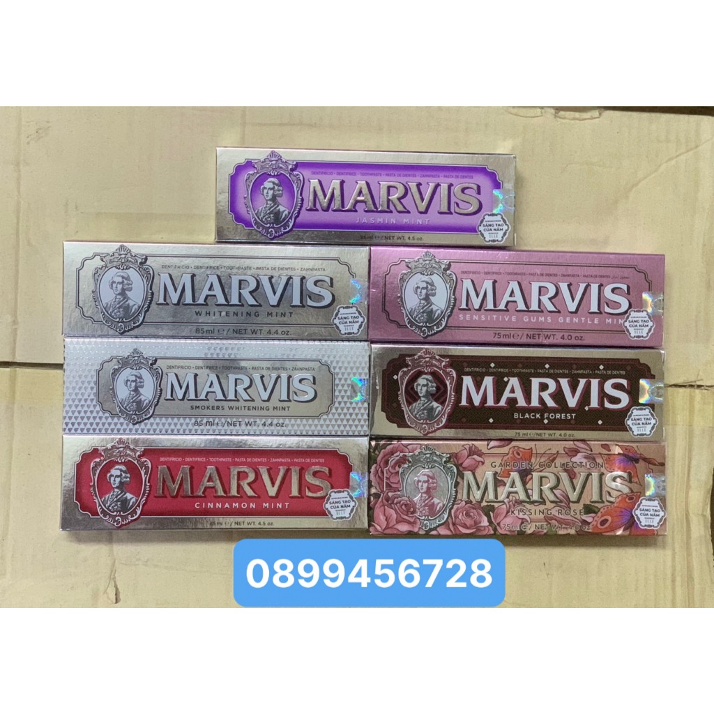 Marvis European Toothpaste Full Color Genuine | Shopee Malaysia