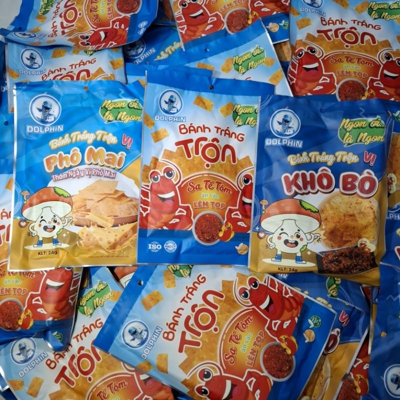 SA Dolphin Instant Rice Paper - Cheese/Shrimp satay/Beef jerky ...